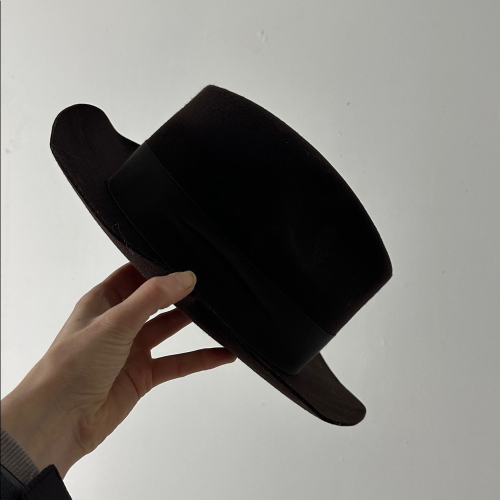 Vintage Scala Soft Wool Felt Western Fedora